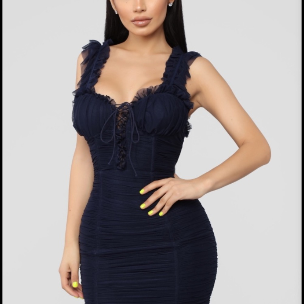 Ruff Around the Edges Dress